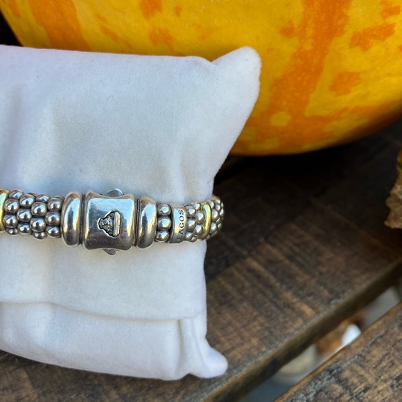 Lagos sterling & 18kt bracelet - Picture 6 of 8